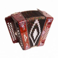 Шуйская гармонь S5XLY-A-RD Гармонь "Чайка 314" 25х25-III-2, красная