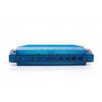 Hohner M1110B Translucent Blue - губная гармоника детская, тональность C