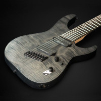 ESP LTD M-1007MS FM Электрогитара, 7 струн, мультимензурная, цвет черный глянцевый