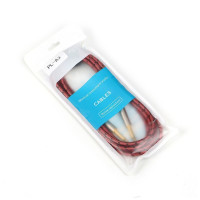 DEVISER PL-A3 BK Шнур инструментальный 3 метра, Jack1/4"(M) ⇔ Jack1/4(M)