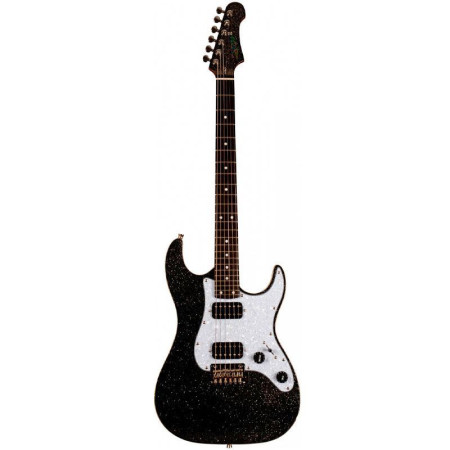 JET JS-500 BLS Электрогитара, Stratocaster, черный с блестками