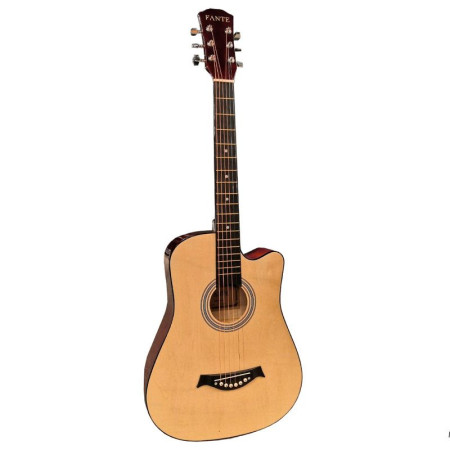 Fante FT-D38-N Гитара акустическая 38" с вырезом, натуральный