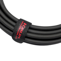 Kirlin IP-201PR 3M BK Шнур инструментальный JACK 1/4"(прямой) ⇔ JACK 1/4"(прямой), 3 метра, черный