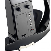 STAGG EVN X-4/4 MBK Электроскрипка 4/4 в комплекте, цвет чёрный металлик