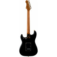 JET JS-380 BK G Электрогитара, Stratocaster, 6 струн, золотая фурнитура, цвет черный