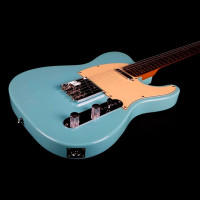 JET JT-300 BL R Электрогитара Telecaster, SS Ceramic, цвет голубой Sonic Blue
