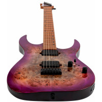 SPIRA S-450 TPP Электрогитара, Superstrat, 6 струн, HH, цвет фиолетовый градиент