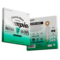 Olympia XP-B4095 Набор струн для 4-струнной бас-гитары Nickel Wound, размер 40-95