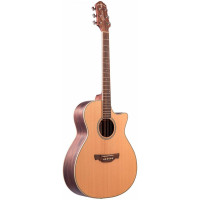 Crafter GAE-6/NC Гитара электроакустическая Grand Auditorium с вырезом, 6 струн, чехол в комплекте