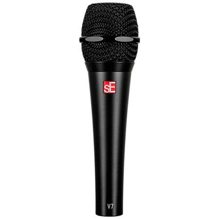 sE ELECTRONICS V7 BLACK Микрофон вокальный динамический, суперкардиоидная направленность