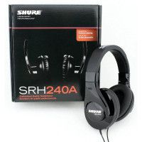 SHURE SRH240A Наушники мониторные, закрытого типа, чёрные