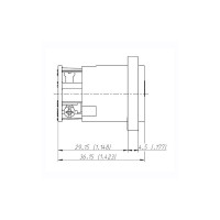 Разъем NEUTRIK NL4МР-ST