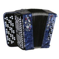 Баян БН-46 (Б-46) «ТУЛА» 3-рядный, 2-голосный, 77/46х37-II