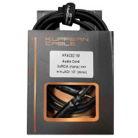 KUPFERN KFAC02-1M Шнур аудио mini-JACK 1/8" stereo (male) ⇔ 2хRCA (male), 1 метр