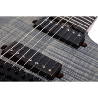SCHECTER SUNSET-7 EXTREME GRG Электрогитара, 7 струн, HH, цвет Grey Ghost (GRG)
