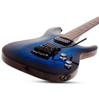 SCHECTER OMEN ELITE-6 FR STBB Электрогитара, Stratocaster, цвет синий