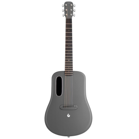 Lava ME4-36 Space Gray Гитара трансакустическая с чехлом, цвет серый
