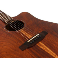 Klever KD-714 Гитара акустическая, Dreadnought, топ из массива акации