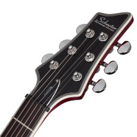 SCHECTER V-1 CUSTOM TPUR Электрогитара, Flying V, цвет фиолетовый
