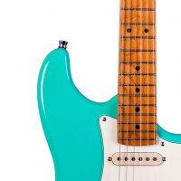 JET JS-400 SFG Электрогитара, Stratocaster, 22 лада, HSS Ceramic, цвет морской волны