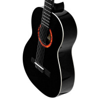 LA MANCHA Lava 42 3/4 Гитара классическая 3/4, цвет чёрный