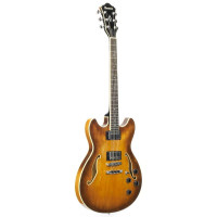 Ibanez AS73-TBC Электрогитара полуакустическая, 6 струн, H-H (ACH), цвет коричневый табачный