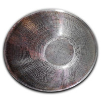 Handpan Overtone OHP-L34-8-1-Gr-F#m-Kurd Глюкофон 34см