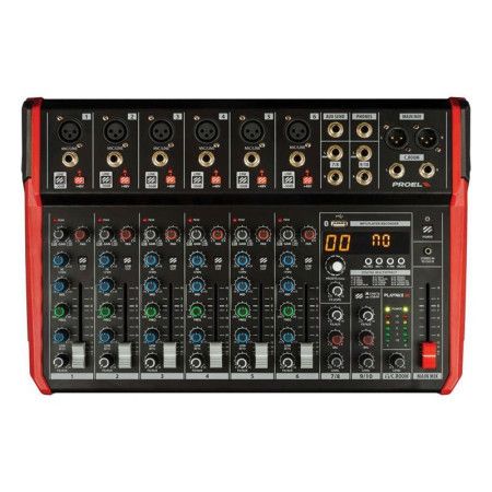 PROEL PLAYMIX10 Микшерный пульт, 10 каналов, DSP, USB, Bluetooth