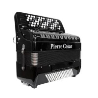 Pierre Cesar PCB5096 BKP Баян, 96 басов, 70 кнопок, 41 тон в правой руке, цвет черный перламутр