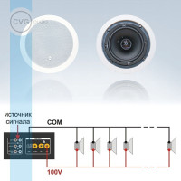 Громкоговоритель CVGaudio CRX6TBL