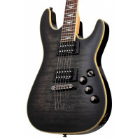 SCHECTER OMEN EXTREME-6 STBLK Электрогитара, 6 струн, 24 лада, цвет чёрный прозрачный