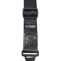 SOLDIER STP-NST-1250 03 Ремень для гитары текстиль, черный