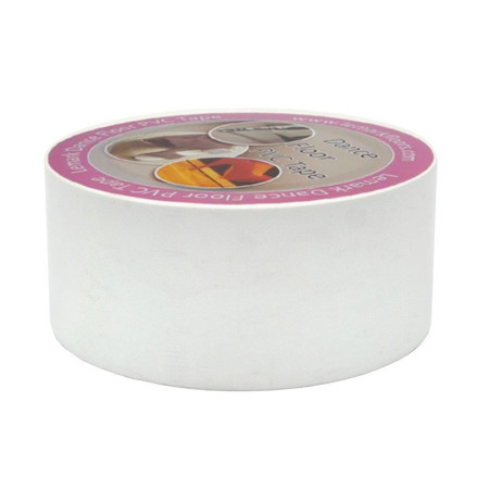 Le Mark Dance Floor PVC Tape (50мм х 33м, белый) Матовый балетный скотч