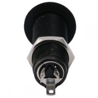 Musiclily MX2396BK Выходной разъем электрогитары, моно, черный