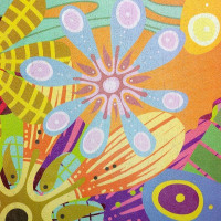 Sela SE-179 Art Series Flower Power Кахон