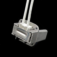 SHOWGEAR G9.5 (parts 2) Ламподержатель (патрон) керамический с проводами и оснасткой
