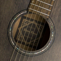 BATON ROUGE X11LS/P-SCC Гитара акустическая, Parlor, цвет screwed charcoal satin