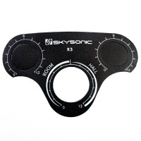 Skysonic EQ-R3 Звукосниматель для акустической гитары с эффектами, комплект трансакустика
