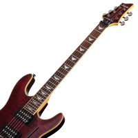 SCHECTER OMEN EXTREME-6 FR BCH Электрогитара, 6 струн, 24 лада, цвет темная вишня 
