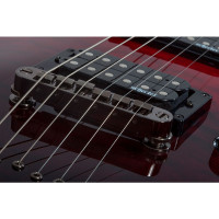 SCHECTER OMEN EXTREME-6 BB Электрогитара, 6 струн, 24 лада, цвет черно-красный фэйдберст