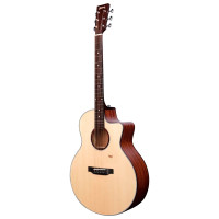 Trumon 150TF M1CE Гитара электроакустическая 41" Grand Auditorium с чехлом, цвет натуральный