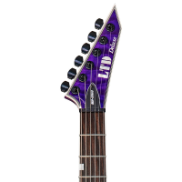 ESP LTD MH-1000 NT QM STP Электрогитара, 6 струн, цвет фиолетовый прозрачный