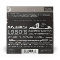 D'Addario EPN120 XL набор струн для 6-струнной электрогитары, размер 9-41