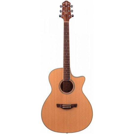 Crafter GAE-6/NC Гитара электроакустическая Grand Auditorium с вырезом, 6 струн, чехол в комплекте