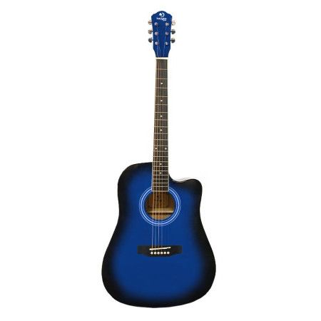 Solista SO-4111 BLS Гитара акустическая, Dreadnought, цвет синий бёрст