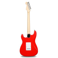 Bosstone SG-03 RD+Bag Электрогитара, 6 струн, SSS, цвет красный, чехол в комплекте