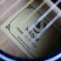 Solista SG-D1 BLU Гитара акустическая 41" Dreadnought, цвет синий