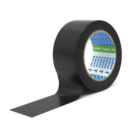 Folsen® Dancefloor Tape (50мм х 33м, чёрный) Балетный скотч матовый