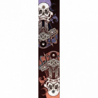 Planet Waves 50AL05 Alchemy Gothic Ремень для гитары, рисунок «Gods of War»