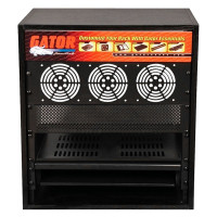 GATOR GR-STUDIO-8U Стойка рэковая 8U, МДФ ламинат, стальные рельсы
